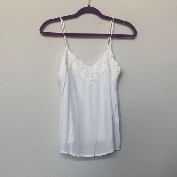 White Lace Abercrombie & Fitch Camisole - Picture 1 of 4